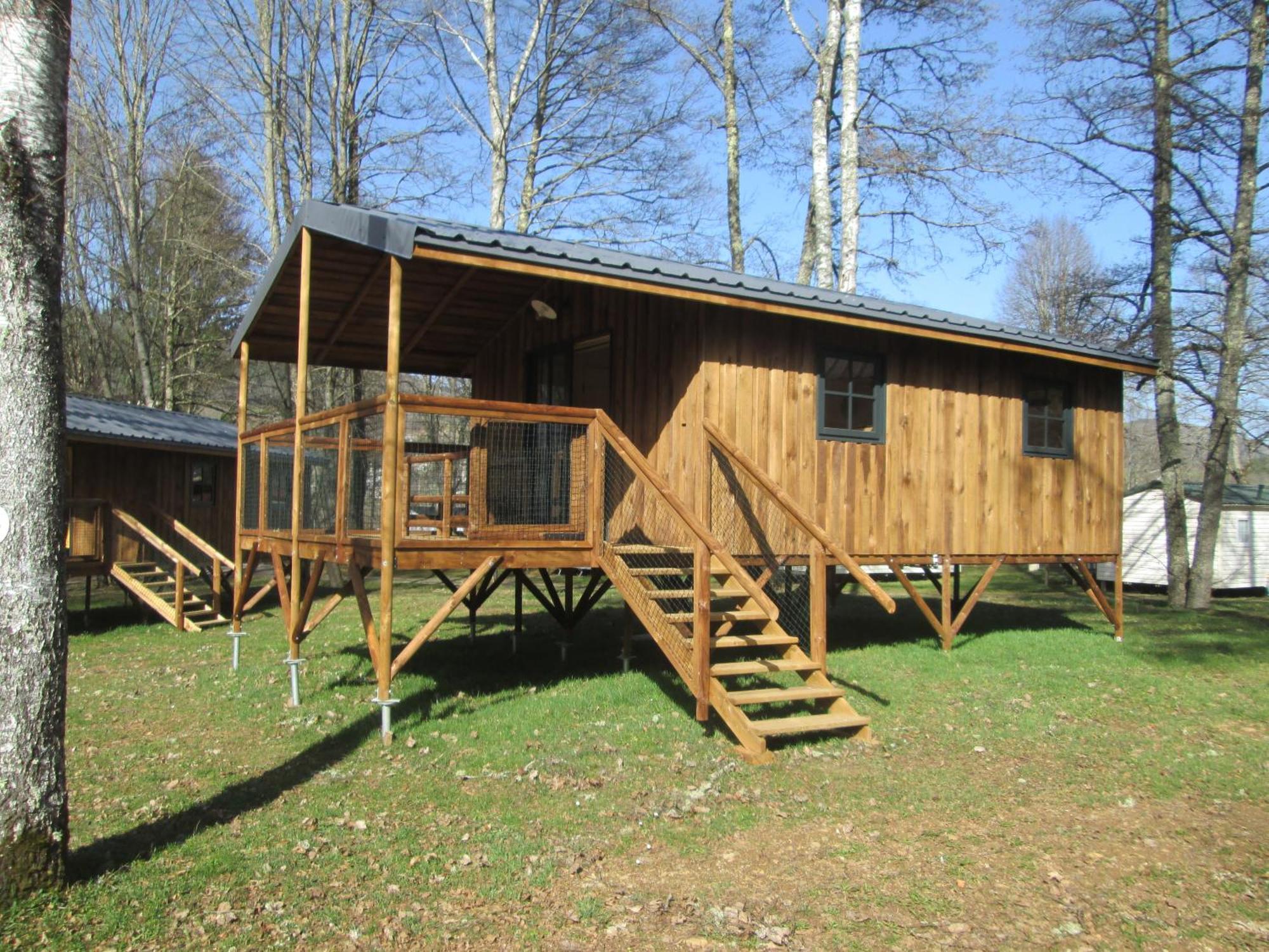 Camping La Borie Basse Condat  Екстер'єр фото